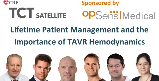 Lifetime Patient Management and the Importance of TAVR Hemodynamics TCT 2022 (1)